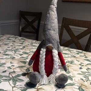 JO ANN Whimsical Red and Gray Gnome Accent 18 in tall
